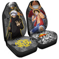 Luffy And Law Car Seat Covers Custom Car Accessories - Gearcarcover - 3