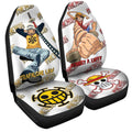 Luffy And Law Car Seat Covers Custom - Gearcarcover - 3