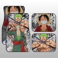 Luffy And Zoro Car Floor Mats Custom Car Accessories - Gearcarcover - 2