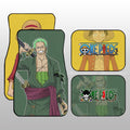 Luffy And Zoro Car Floor Mats Custom Main Heros - Gearcarcover - 2