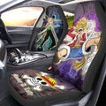 Luffy And Zoro Car Seat Covers Custom Car Accessories Manga Galaxy Style - Gearcarcover - 2