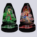 Luffy And Zoro Car Seat Covers Custom For Fans - Gearcarcover - 4