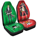 Luffy And Zoro Film Red Car Seat Covers Custom Car Accessories - Gearcarcover - 1