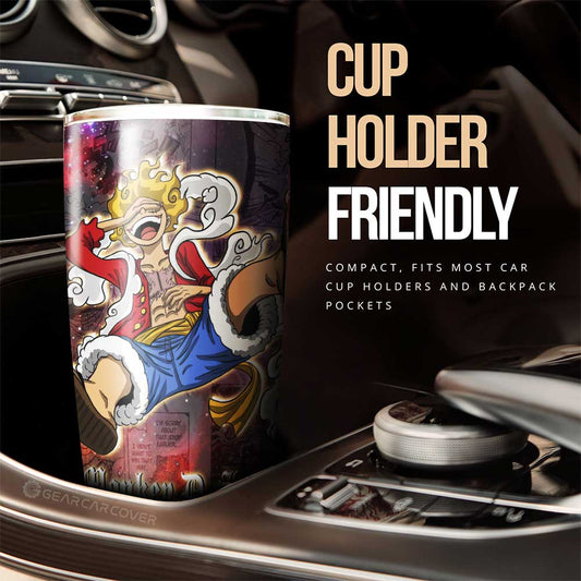Luffy And Zoro Tumbler Cup Custom Car Accessories Manga Galaxy Style - Gearcarcover - 2