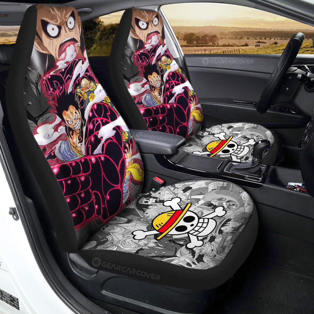 Luffy Gear 4 Car Seat Covers Custom Car Accessories - Gearcarcover - 1