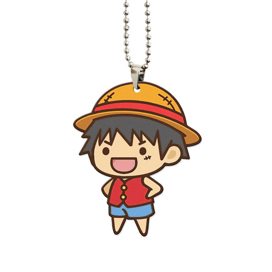 Luffy One Piece Ornament Custom Anime Car Accessories - Gearcarcover - 1