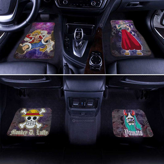 Luffy and Yamato Car Floor Mats Custom Car Accessories - Gearcarcover - 2