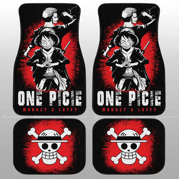 Luffy x Zoro Car Floor Mats Custom Car Accessories - Gearcarcover - 1