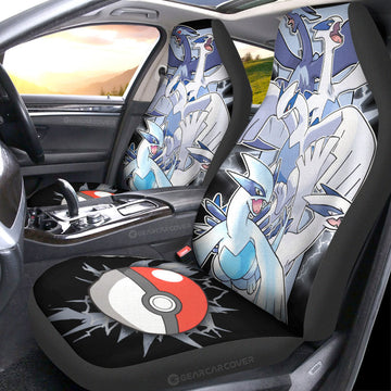 Lugia Car Seat Covers Custom Car Accessories For Fans - Gearcarcover - 1