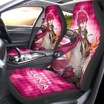 Luka Car Seat Covers Custom Honkai Star Rail Car Accessories - Gearcarcover - 1