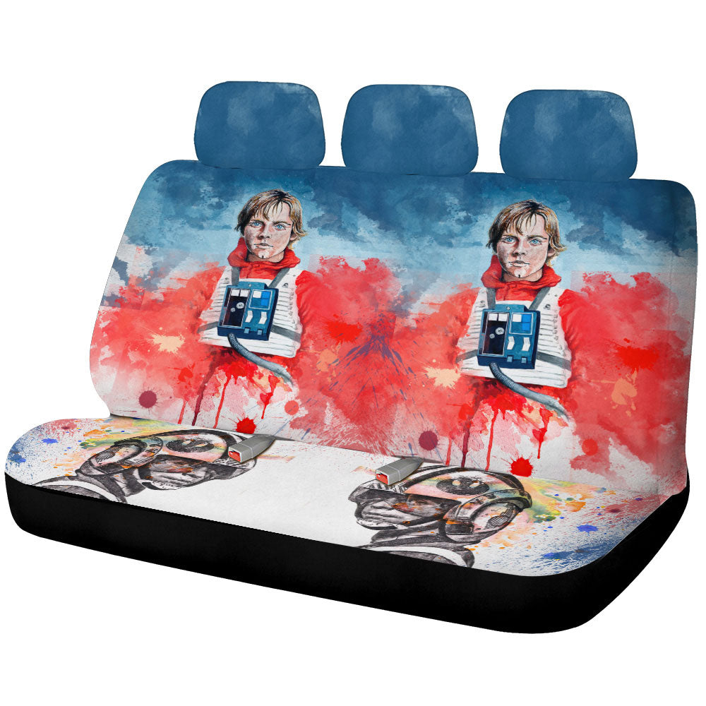 Luke Skywalker Car Back Seat Covers Collection - Gearcarcover - 1