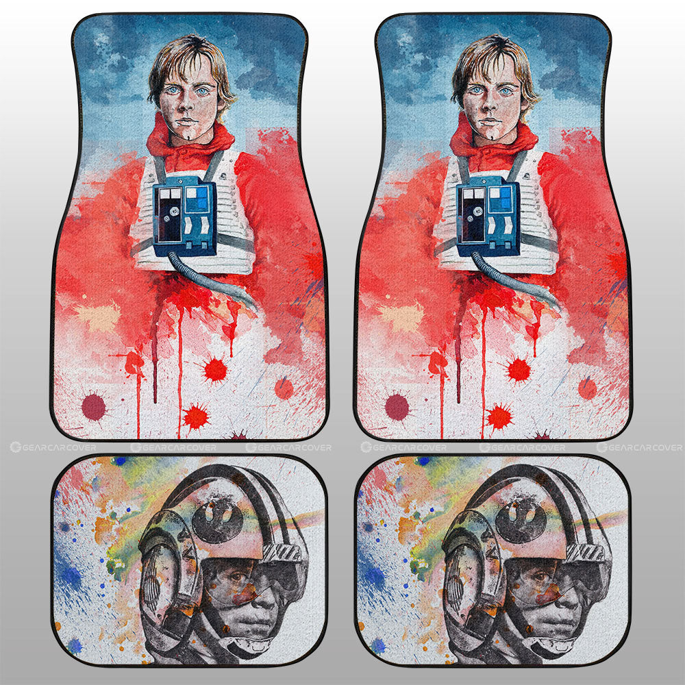 Luke Skywalker Car Floor Mats Collection - Gearcarcover - 1
