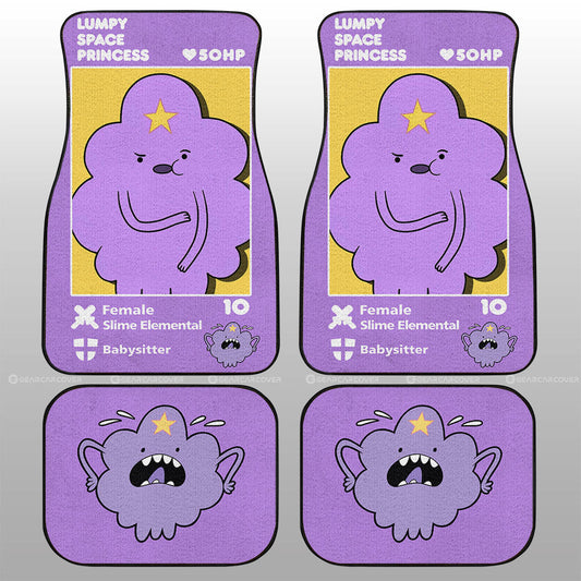 Lumpy Space Princess Car Floor Mats Custom Adventure Time Car Accessories - Gearcarcover - 1