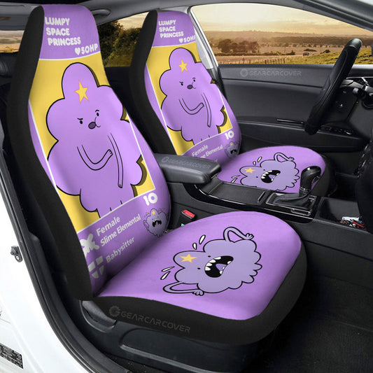Lumpy Space Princess Car Seat Covers Custom Adventure Time Car Accessories - Gearcarcover - 2