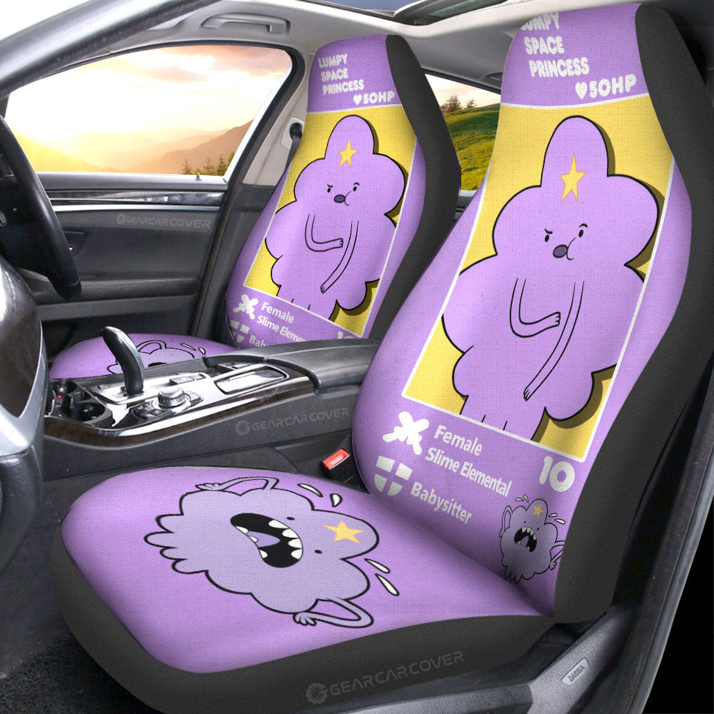 Lumpy Space Princess Car Seat Covers Custom Adventure Time Car Accessories - Gearcarcover - 1