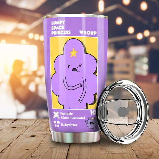 Lumpy Space Princess Tumbler Cup Custom Adventure Time Car Accessories - Gearcarcover - 1