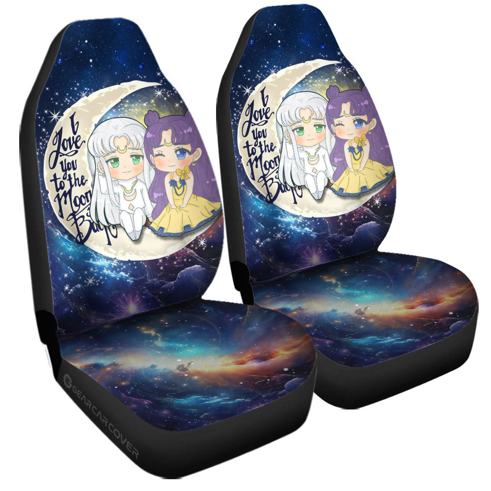 Luna And Artemis Car Seat Covers Custom Car Accessories - Gearcarcover - 3