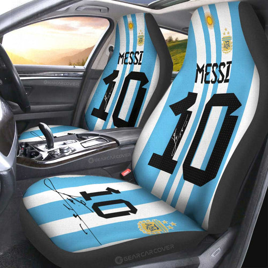 M10 Argentina Car Seat Covers Custom Uniform Car Accessories - Gearcarcover - 2