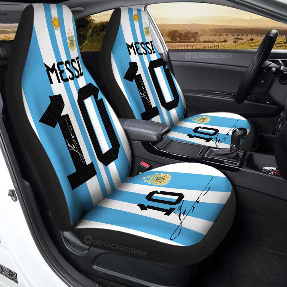 M10 Argentina Car Seat Covers Custom Uniform Car Accessories - Gearcarcover - 1