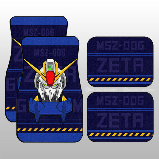 MSZ-006 Zeta Car Floor Mats Custom Car Accessories - Gearcarcover - 1