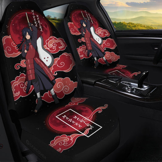 Madara Akatsuki Car Seat Covers Custom Anime Car Accessories - Gearcarcover - 1