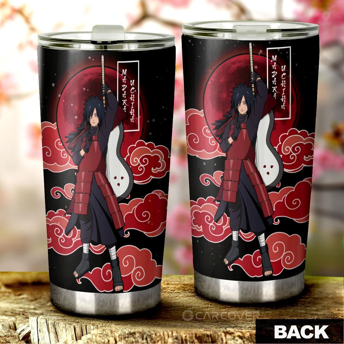 Madara Akatsuki Tumbler Cup Custom Anime Car Accessories - Gearcarcover - 3