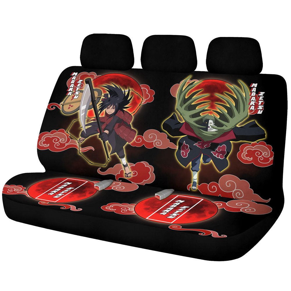 Madara And Zetsu Car Back Seat Covers Custom Anime - Gearcarcover - 1