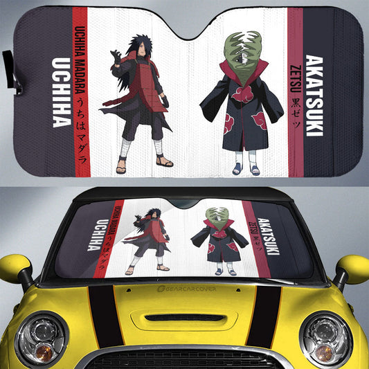 Madara And Zetsu Car Sunshade Custom Car Accessories For Fans - Gearcarcover - 1