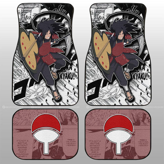 Madara Car Floor Mats Custom Anime Car Accessories Mix Manga - Gearcarcover - 2