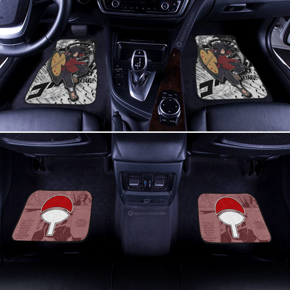 Madara Car Floor Mats Custom Anime Car Accessories Mix Manga - Gearcarcover - 3