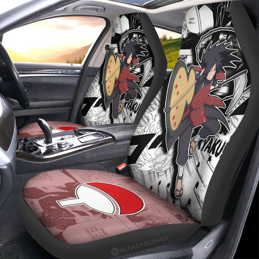 Madara Car Seat Covers Custom Anime Car Accessories Mix Manga - Gearcarcover - 2