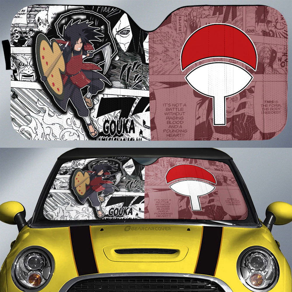 Madara Car Sunshade Custom Mix Manga Car Accessories - Gearcarcover - 1