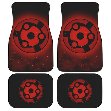 Madara Eternal Mangekyou Car Floor Mats Custom Sharingan Anime Car Accessories - Gearcarcover - 1