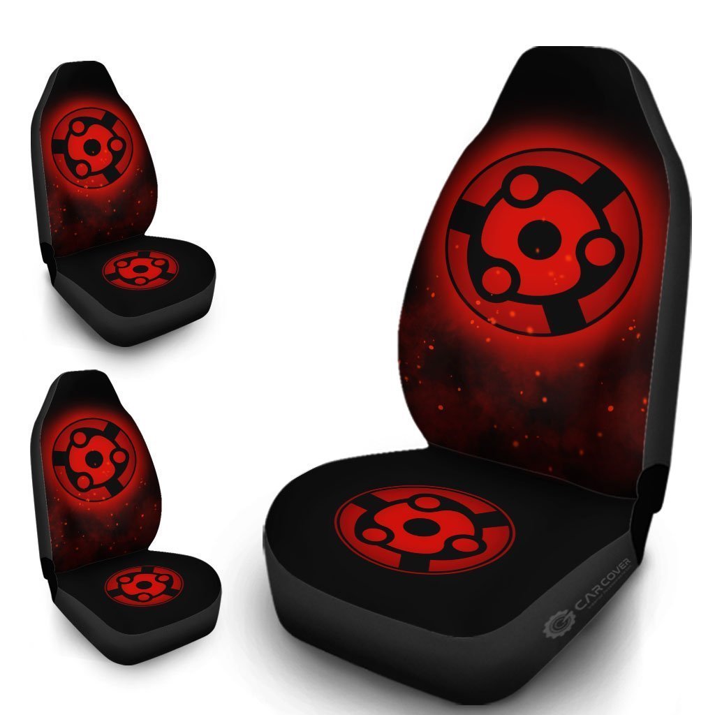 Madara Eternal Mangekyou Car Seat Covers Custom Sharingan Anime Car Accessories - Gearcarcover - 4