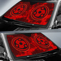 Madara Mangekyo Sharingan Car Sunshade Custom Tie Dye Style - Gearcarcover - 2