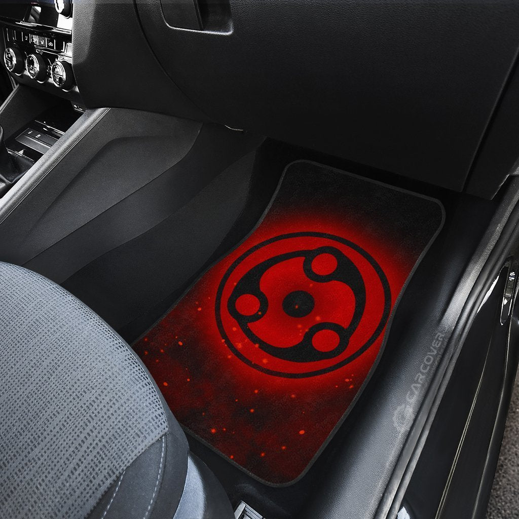 Madara Mangekyou Car Floor Mats Custom Sharingan Anime Car Accessories - Gearcarcover - 4