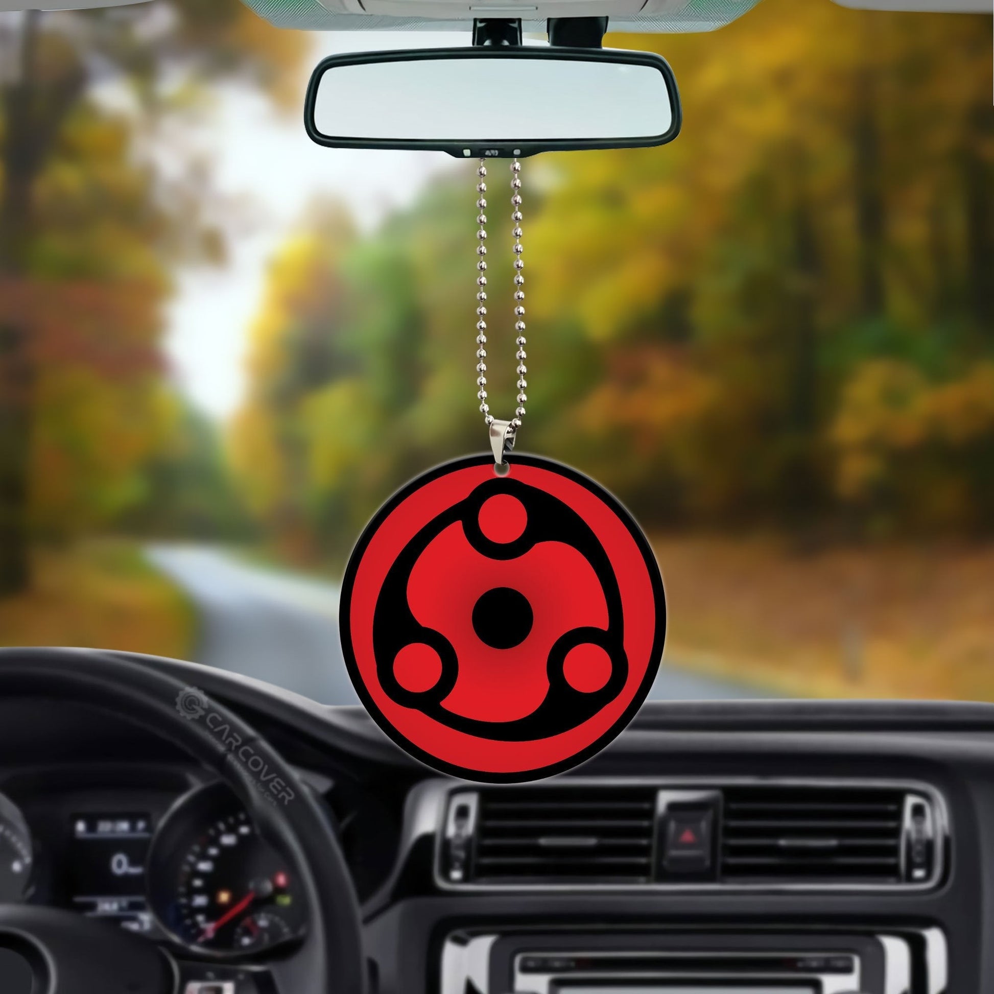 Madara Mangekyou Ornament Custom Sharingan Anime Car Accessories - Gearcarcover - 3