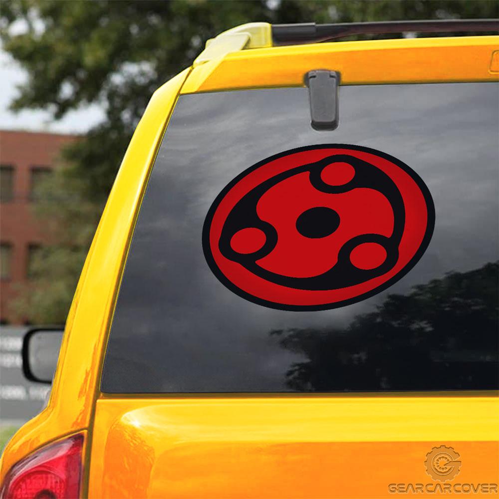 Madara Mangekyou Sharingan Car Sticker Custom Anime Car Accessories - Gearcarcover - 3