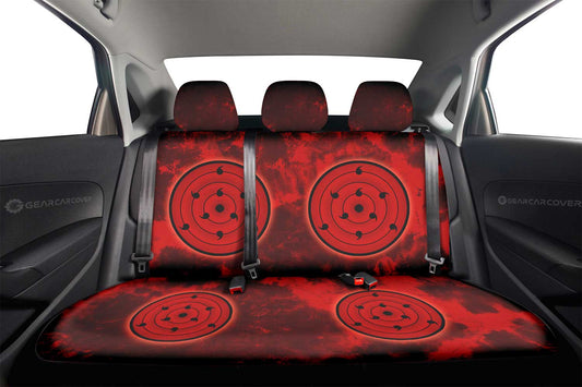 Madara Rinne Sharingan Car Back Seat Cover Custom Tie Dye Style - Gearcarcover - 2