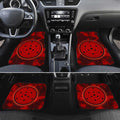 Madara Rinne Sharingan Car Floor Mats Custom Tie Dye Style - Gearcarcover - 2