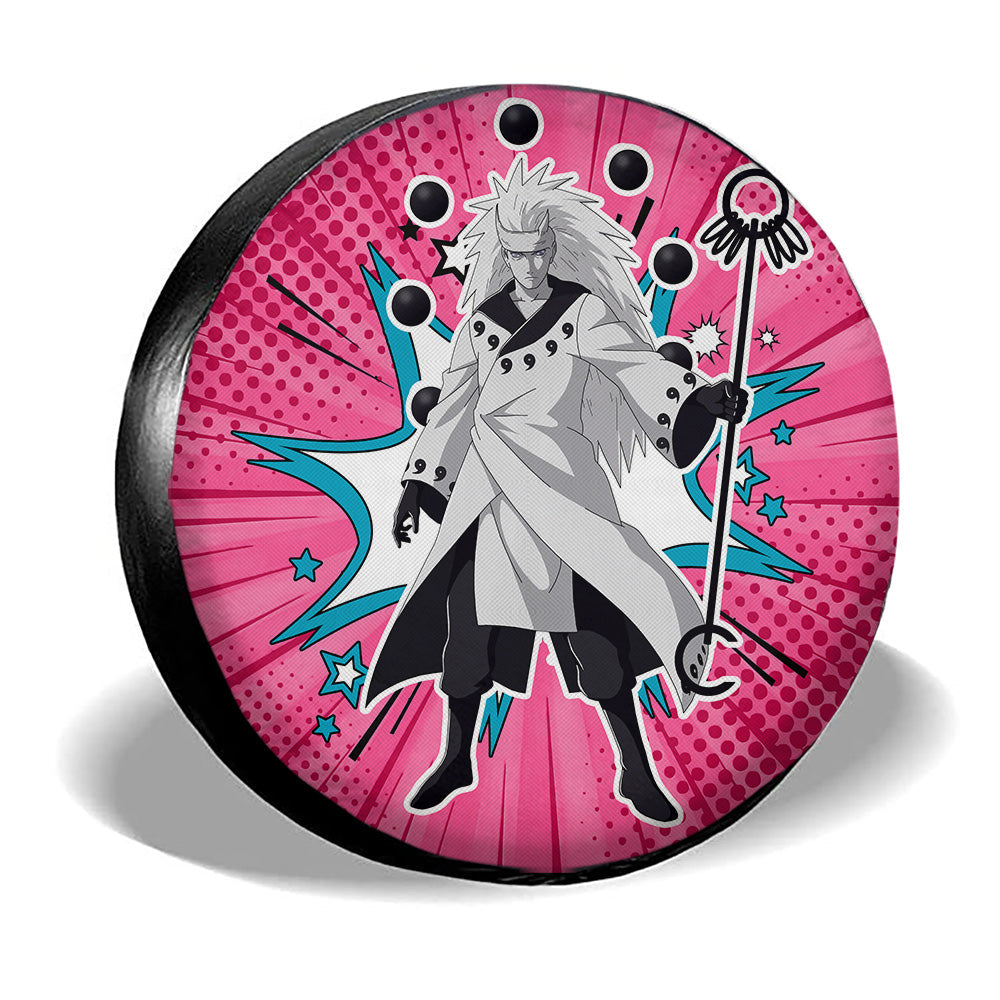 Madara Spare Tire Covers Custom Anime Car Accessories - Gearcarcover - 3