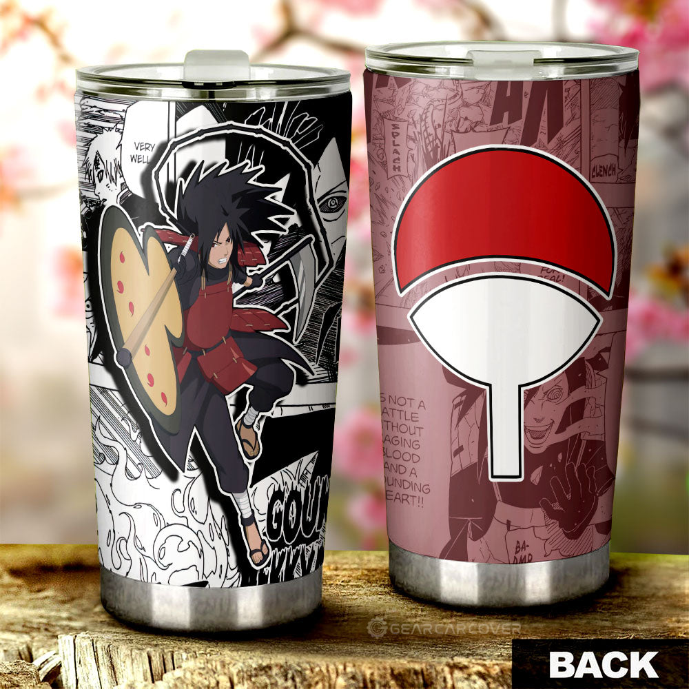 Madara Tumbler Cup Custom Anime Car Accessories Mix Manga - Gearcarcover - 3