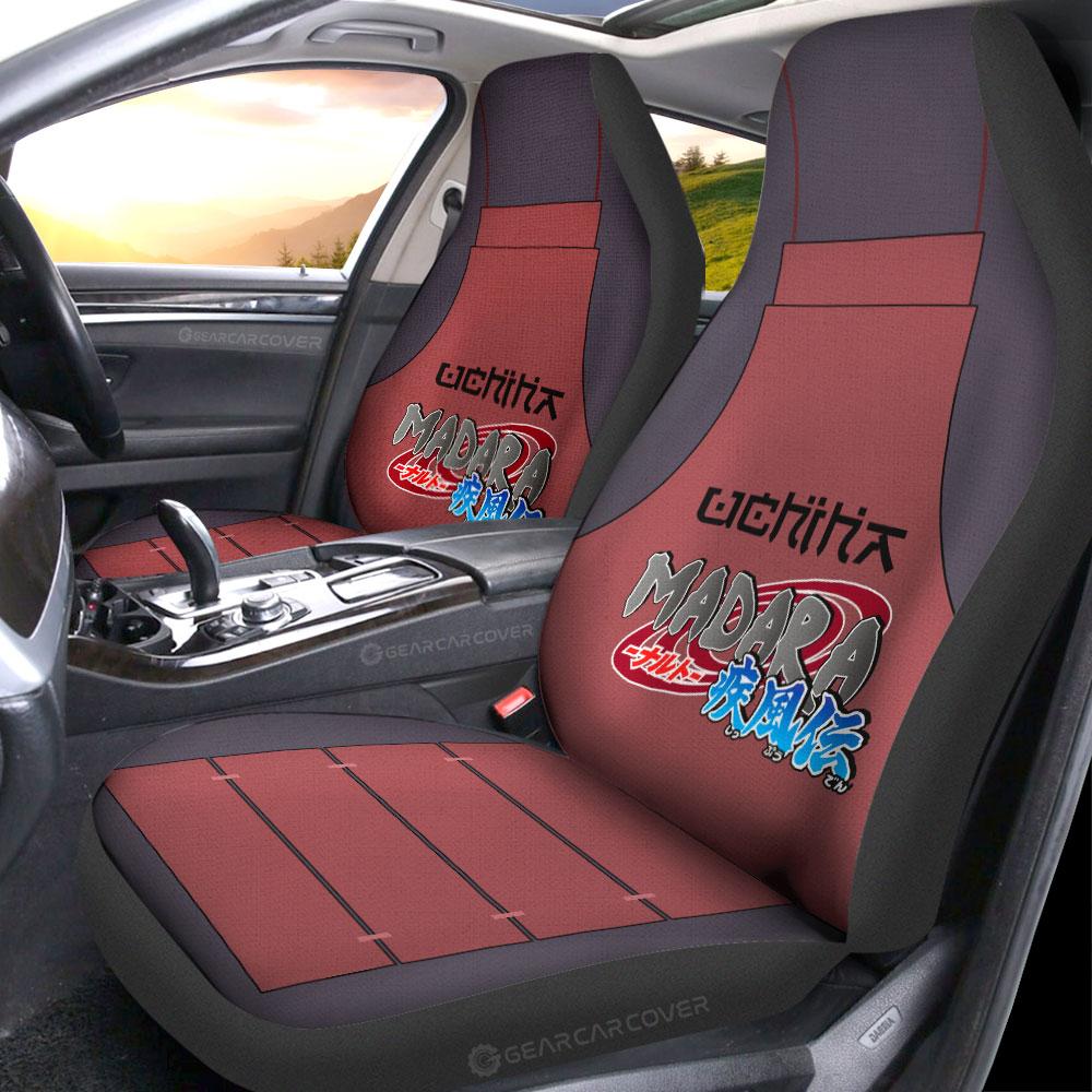 Madara Uniform Car Seat Covers Custom Anime Car Interior Accessories - Gearcarcover - 2