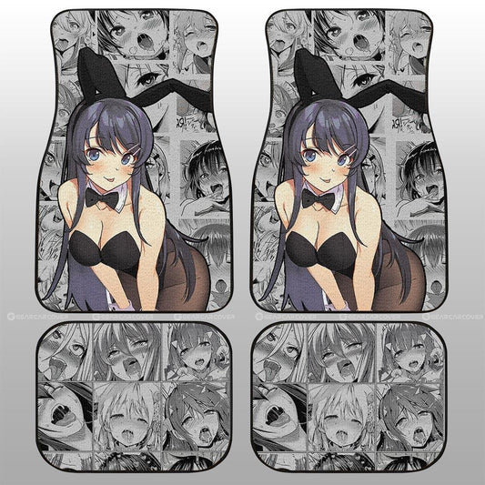 Mai Sakurajima Car Floor Mats Custom Bunny Girl Senpai Car Accessories - Gearcarcover - 2