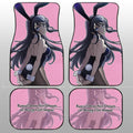 Mai Sakurajima Car Floor Mats Custom Bunny Girl Senpai - Gearcarcover - 2