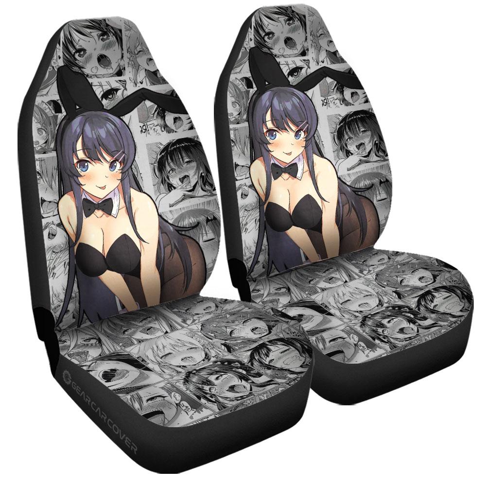 Mai Sakurajima Car Seat Covers Custom Bunny Girl Senpai Car Accessories - Gearcarcover - 3