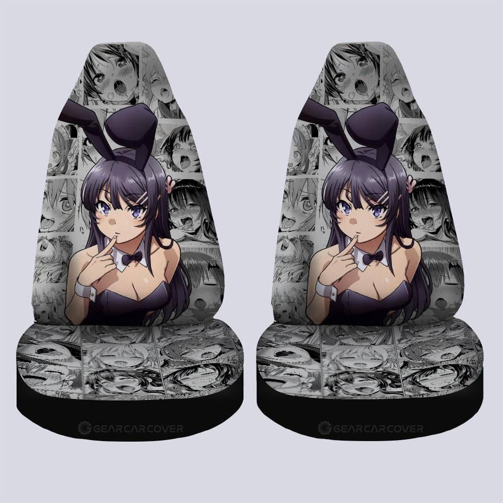 Mai Sakurajima Car Seat Covers Custom Bunny Girl Senpai Car Accessories - Gearcarcover - 4