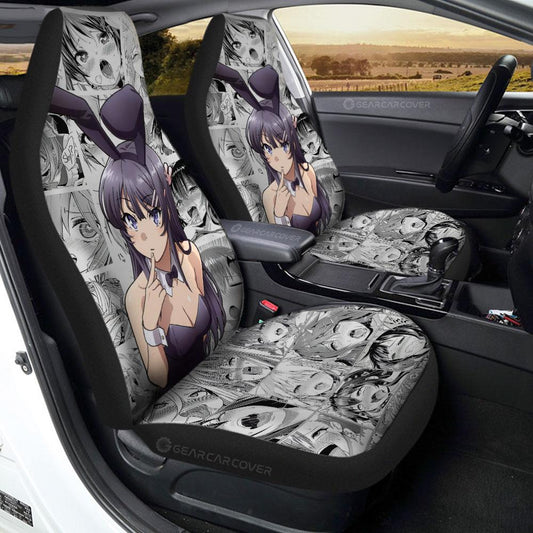 Mai Sakurajima Car Seat Covers Custom Bunny Girl Senpai Car Accessories - Gearcarcover - 1