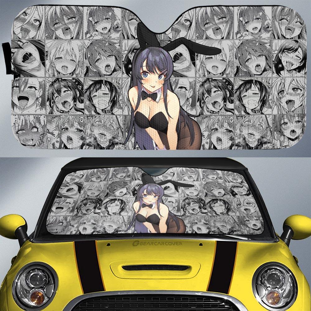 Mai Sakurajima Car Sunshade Custom Bunny Girl Senpai Car Accessories - Gearcarcover - 1