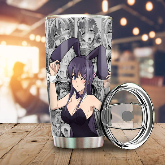 Mai Sakurajima Tumbler Cup Custom Bunny Girl Senpai Car Accessories - Gearcarcover - 1